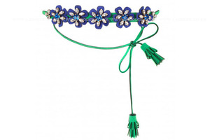 flower choker necklace(handmade)