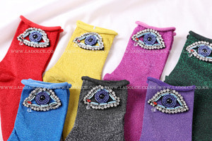 기획상품) eyes jewelry socks(handmade)