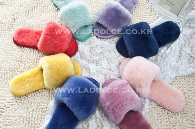 100%wool slipper(100%wool)-주문제작(1주일소요)